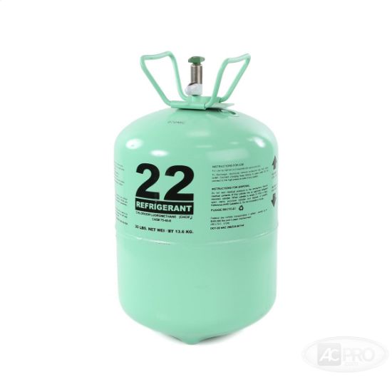 AC freon gas R22 with disposable cylinder