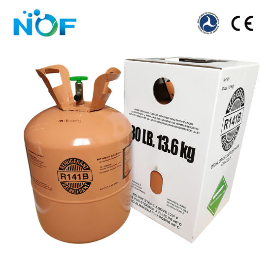 13.6kg Fast Delivery Disposable Cylinder Freon Refrigerant Gas R141b