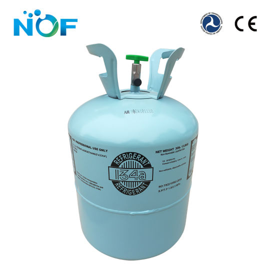 Factory Low Price 13.6kg Disposable Cylinder R134A Freon