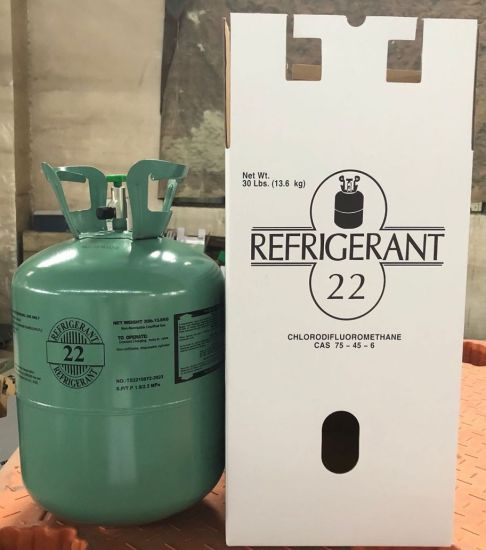 Disposable Cylinder/ ISO Tank Freon Refrigerant Gas R22