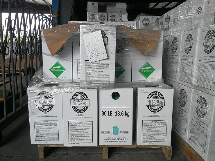 Ce Certified 13.6kg Disposable Cylinder Freon Gas R134A