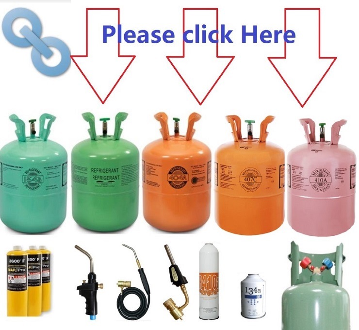 Non Freon Environment Friendly R290 Propane Refrigerant Gas