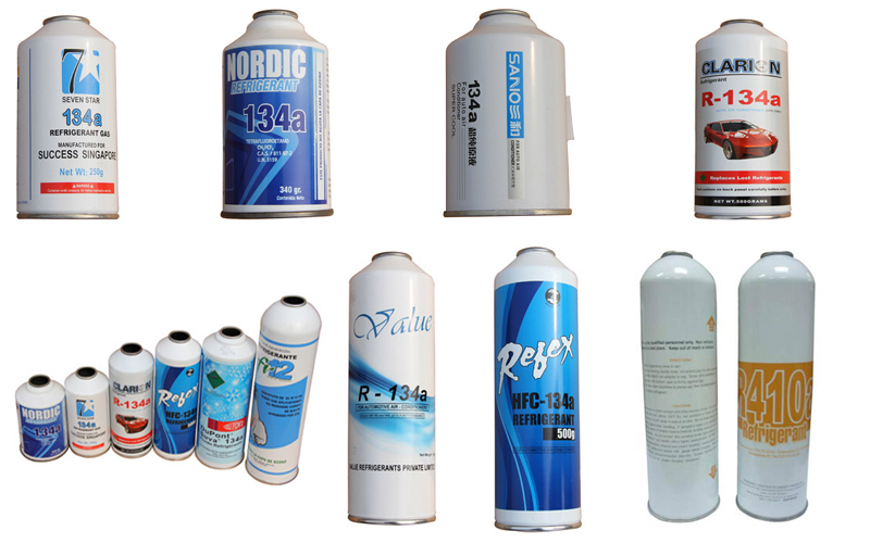 refrigerant gas in Canister Packing
