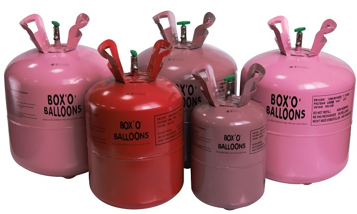 Factory Production Ce Certification 13.4L 18bar Helium Gas Cylinder for Balloons
