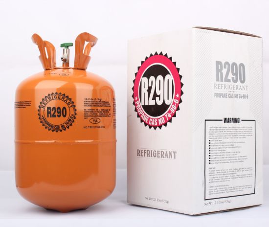 New Type Replacing R22 Refrigerant R290 Propane Refrigerant Gas