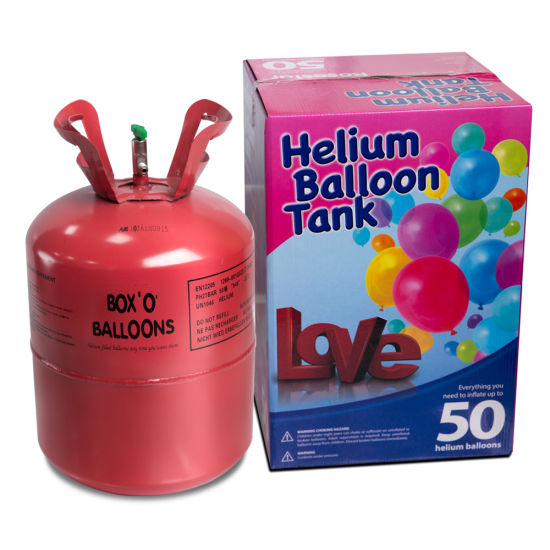 High Purity Balloon Helium in Disposable 22.4L Helium Cylinder