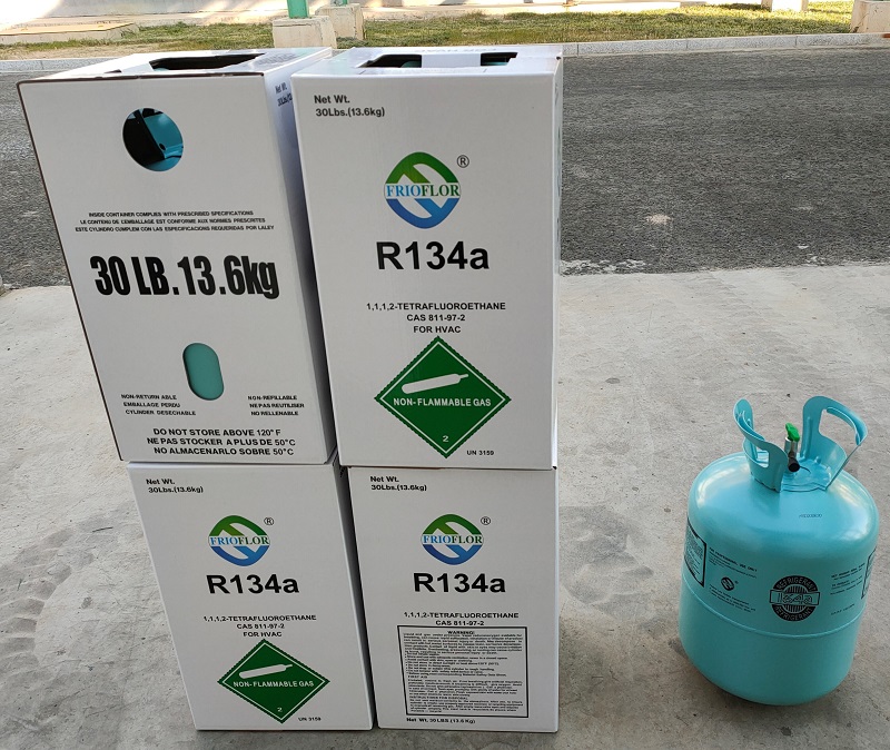 R134A refrigerant package