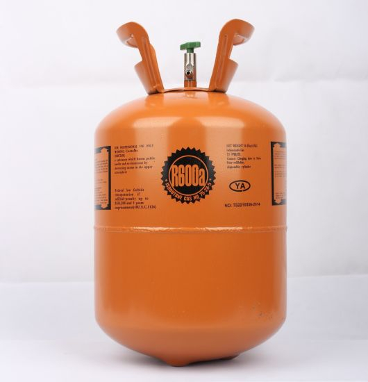 Environment Friendly Isobutane R600A in 6.5kg Disposable Cylinder