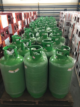 12kg Ce and Reach Certified Cylinder R134A Refrigerant Gas
