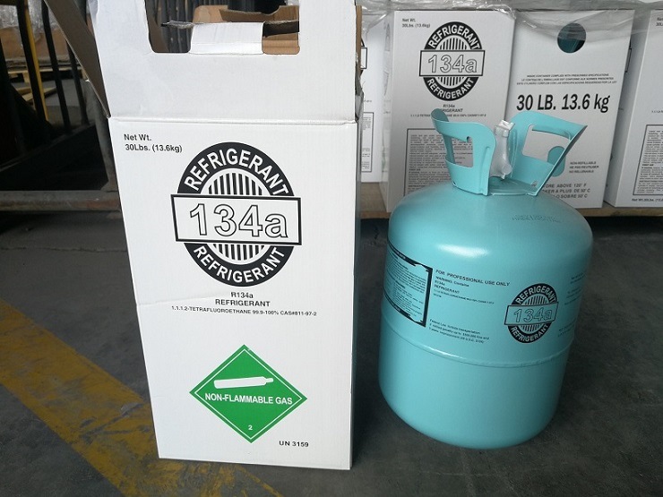 Ce Certified 13.6kg Disposable Cylinder Freon Gas R134A