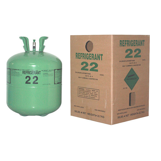 15 Year Export 13.6kg/30lb Cylinder Refrigerant Gas R22