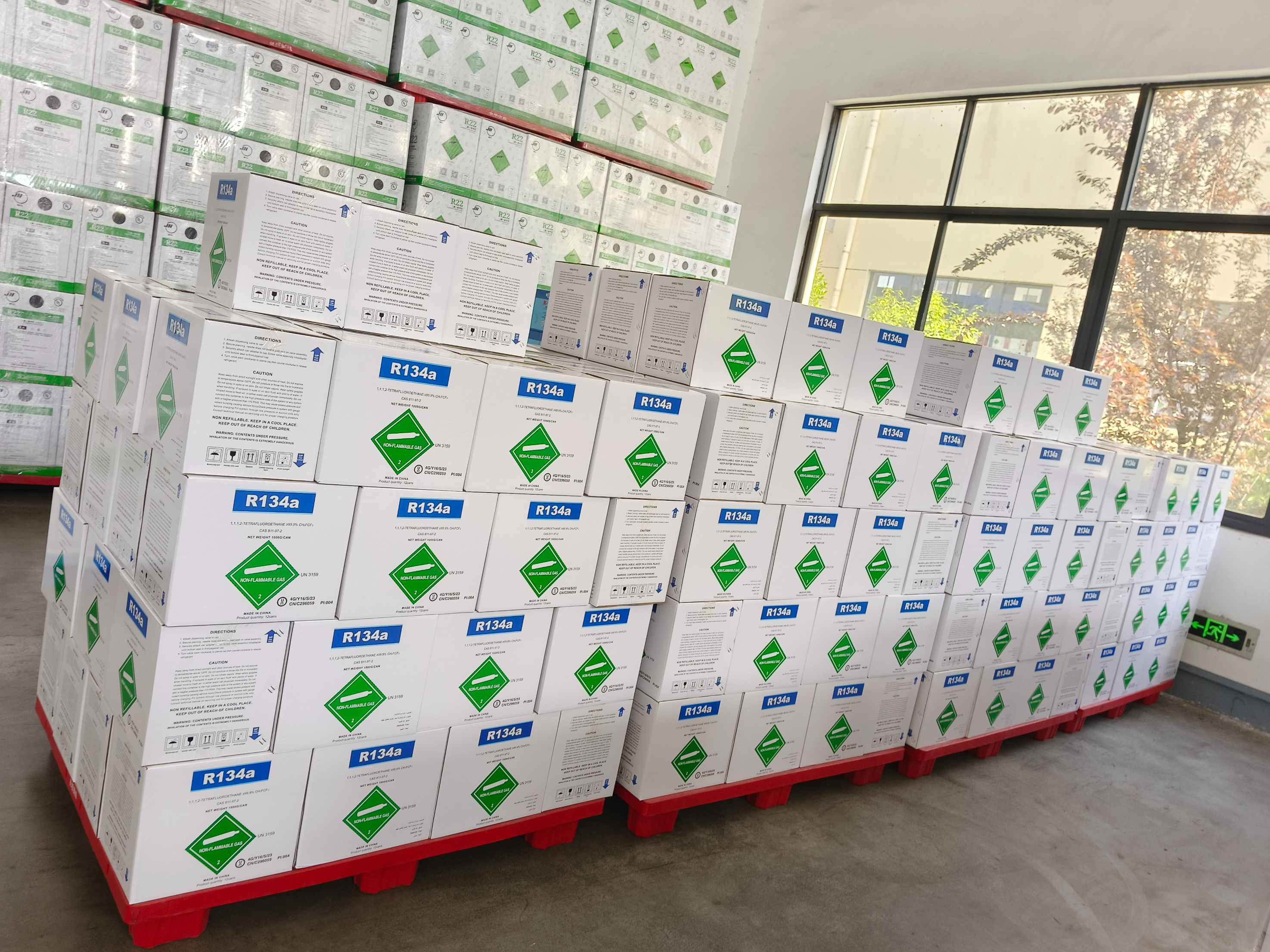 Frioflor export refrigerant R134a