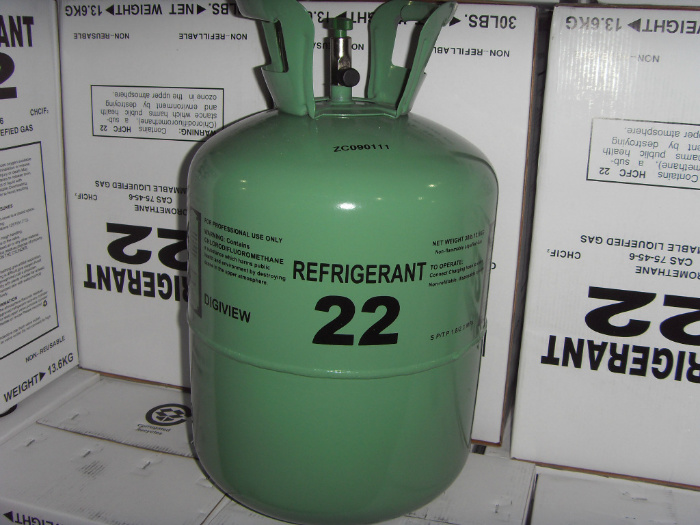 Disposable Cylinder 13.6kg Factory Sale Refrigerant R22