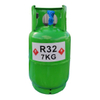 Factory Sale 11.3kg/30lbs Disposable Cylinder Freon R32 Refrigerant Gas R32