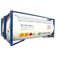 ISO Tank Factory Sale Isobutane Refrigerant Gas R600A