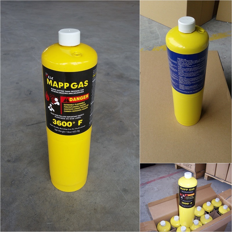 Factory Sale Reach Certifed 450g Propane Mapp Gas