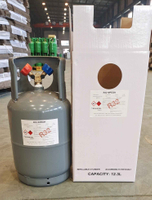 99.9% Purity 9kg Refillable Cylinder Gas R32 Refrigerant