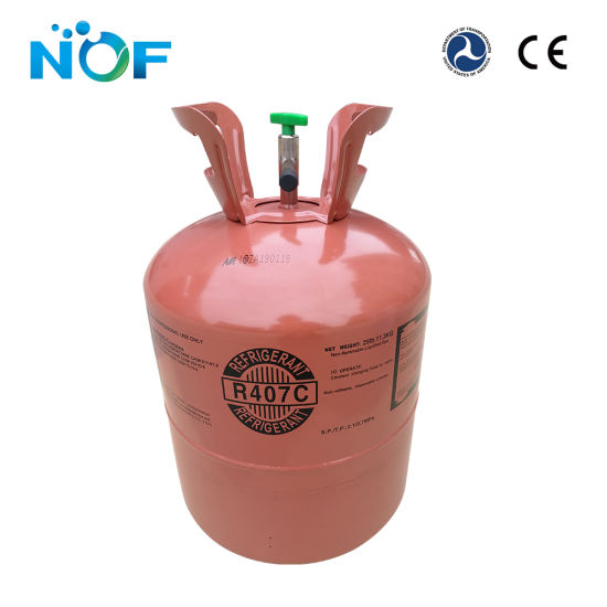 11.3kg Disposable Cylinder Mixed Freon Refrigerant Gas R407c